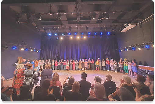 Imagem representando as atividades e eventos da biblioteca